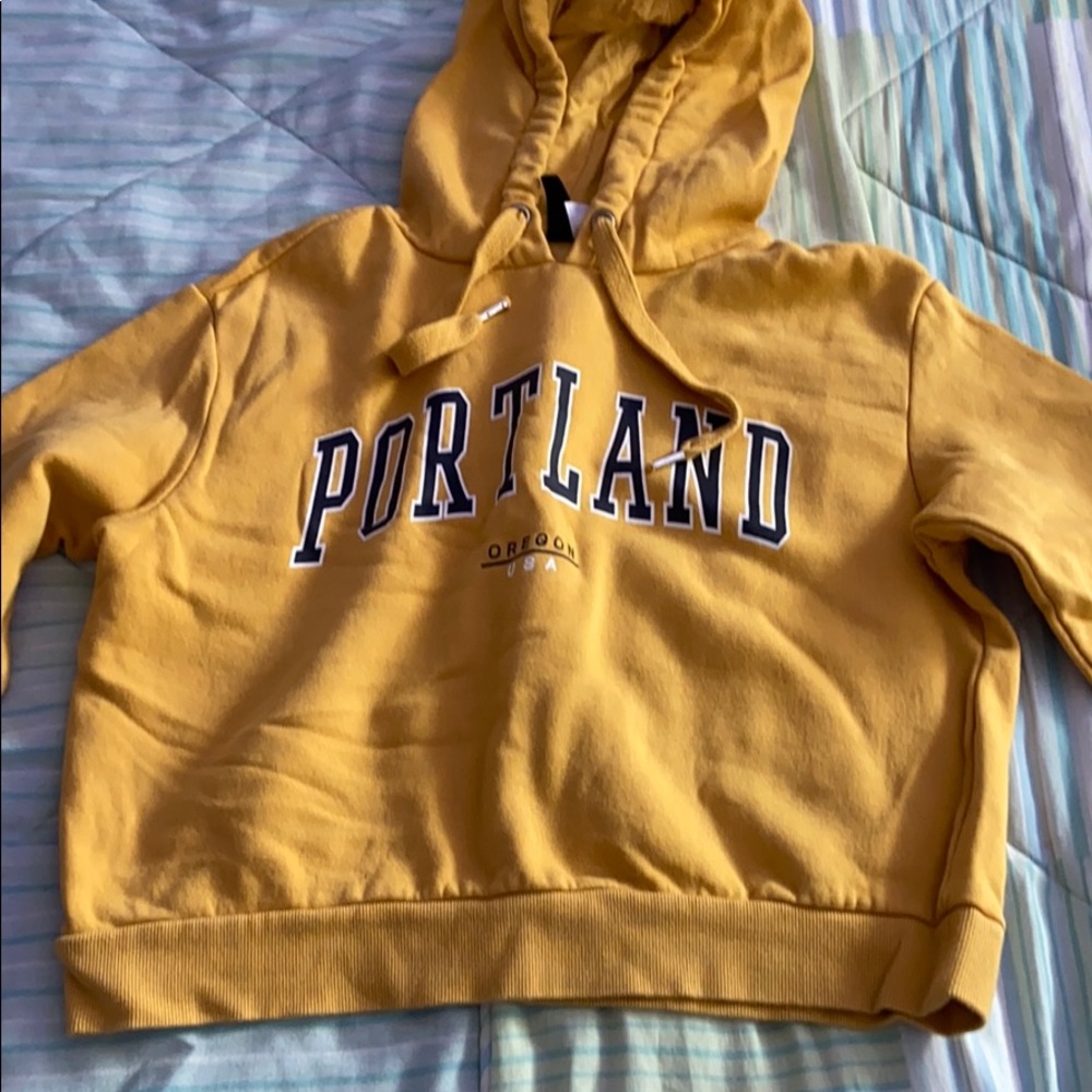 Yellow Portland Hoodie